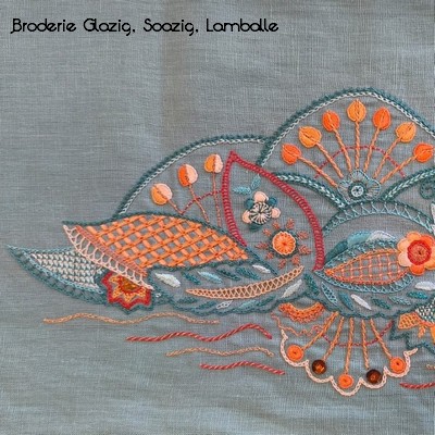 Broderie paréidolie.
